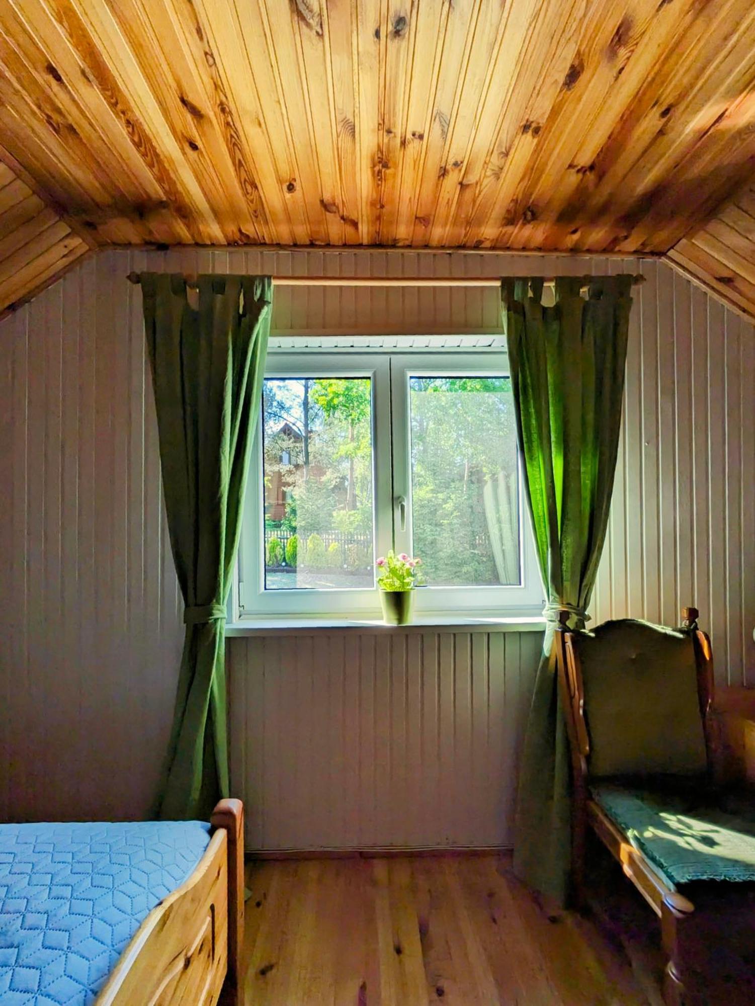Feriehus Rozany Ogrod - Dom Pod Lasem, Z Widokiem Na Jezioro I Kominkiem, Rowery, Lodka, Rowerek Wodny