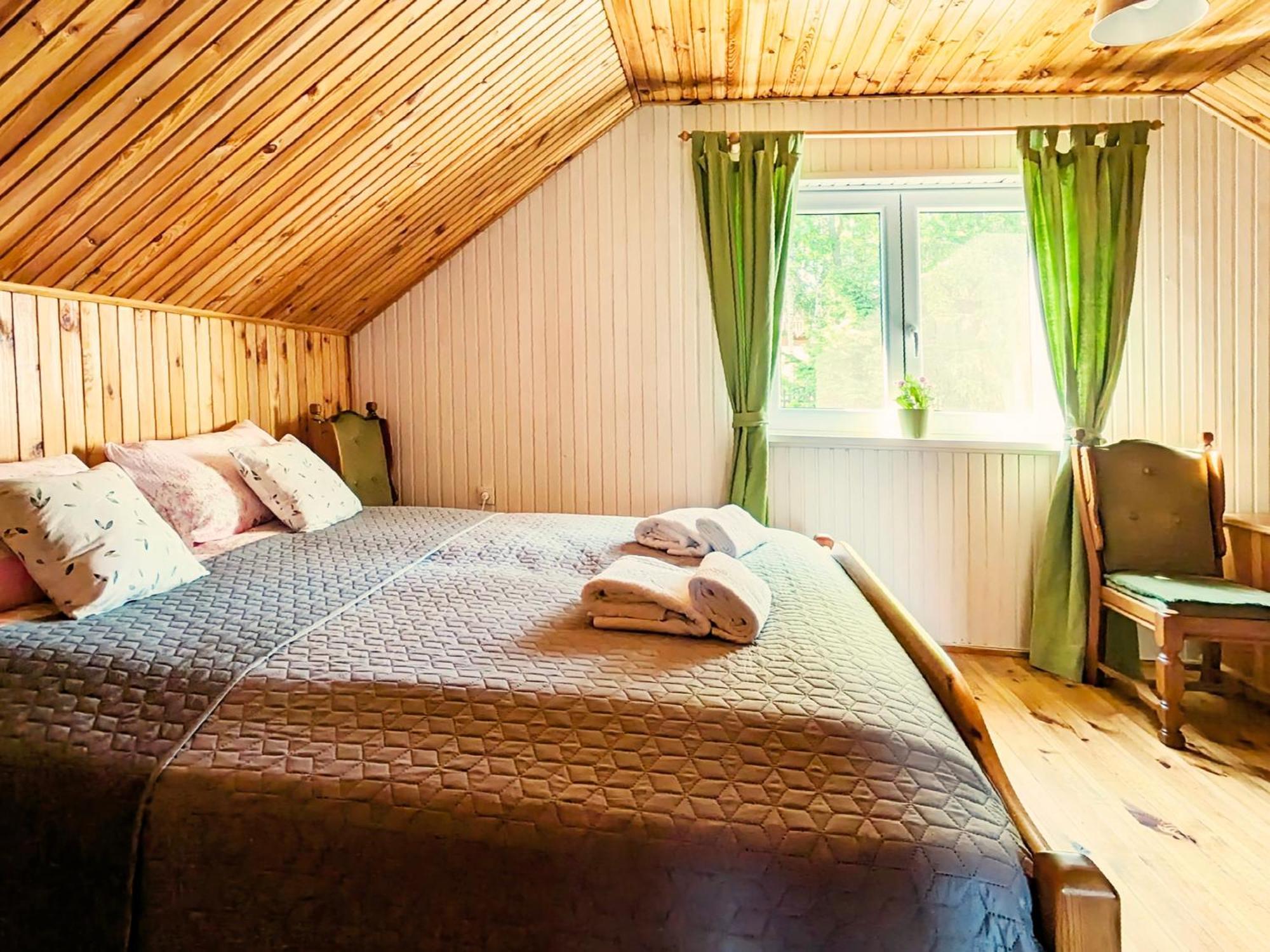 Ferienhaus Rozany Ogrod - Dom Pod Lasem, Z Widokiem Na Jezioro I Kominkiem, Rowery, Lodka, Rowerek Wodny *