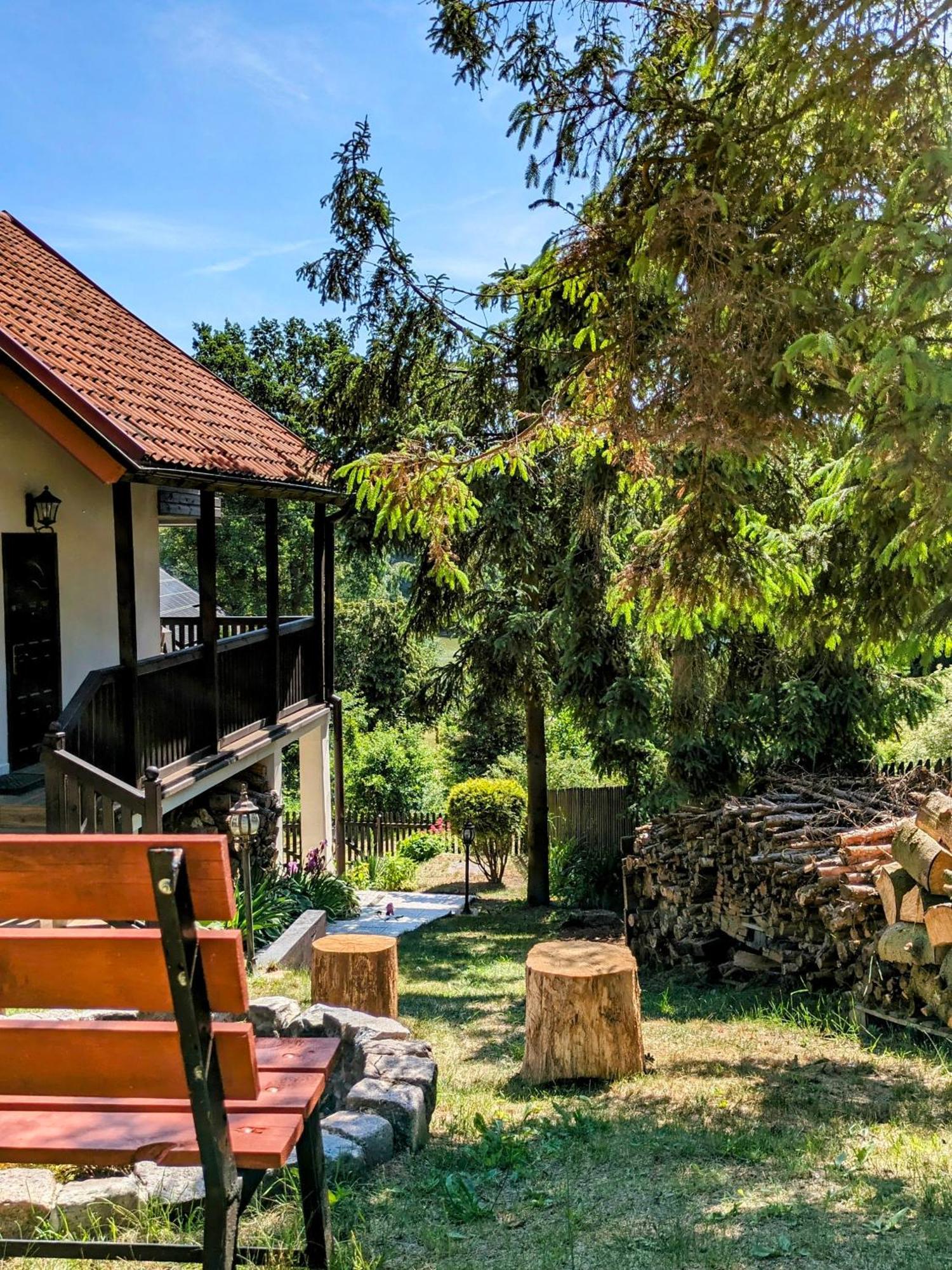 Ferienhaus Rozany Ogrod - Dom Pod Lasem, Z Widokiem Na Jezioro I Kominkiem, Rowery, Lodka, Rowerek Wodny *